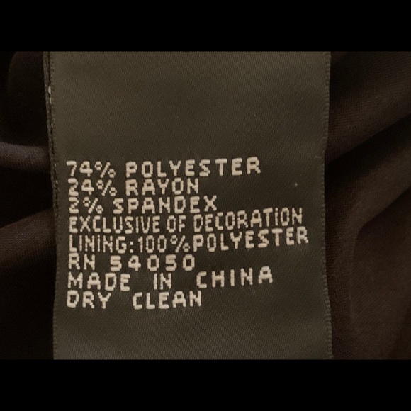 Ann Klein Jacket Chain Details EUC - Picture 7 of 8